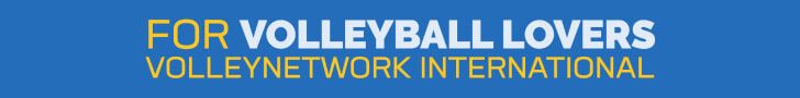 volleynetwork international athletes - header image - neon yellow lettering on dark blue background
